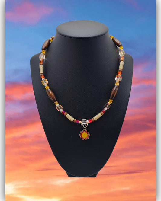 Y2k inspired sun choker