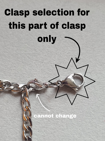 Adjustable 4 Peak Mask Chain