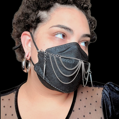 Adjustable Cascading Chains Mask Chain
