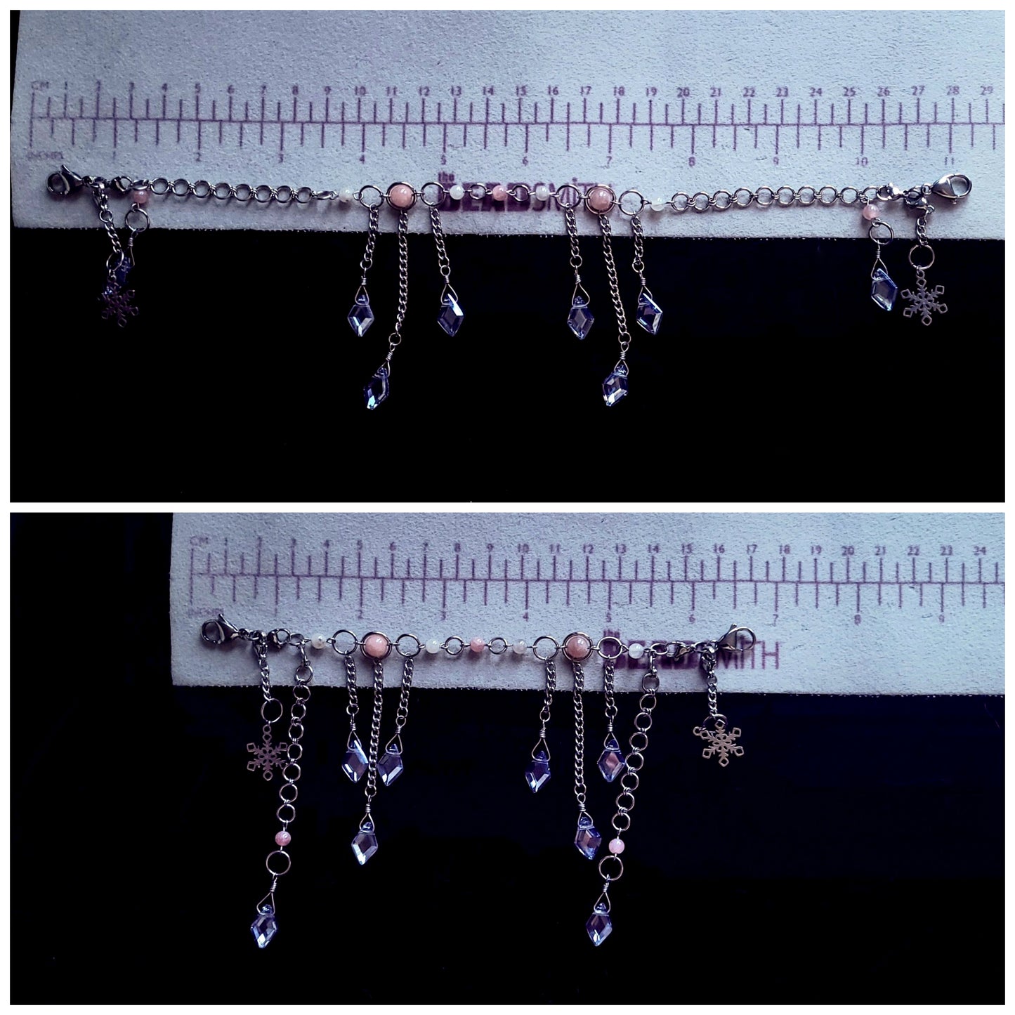 Winter Wisp Crystal Mask Chain