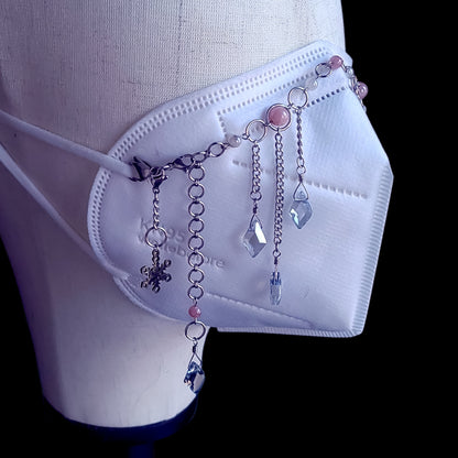 Winter Wisp Crystal Mask Chain