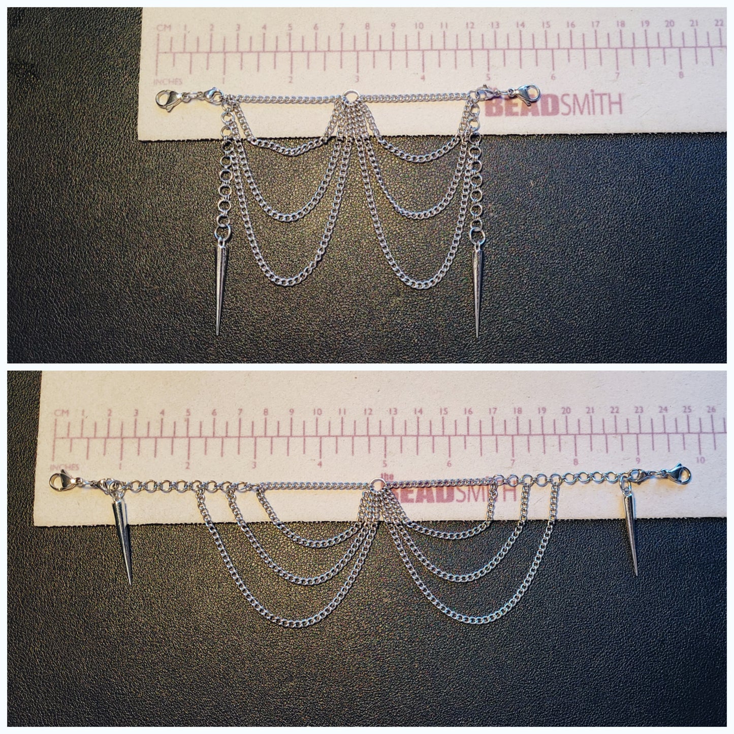 Adjustable Cascading Chains Mask Chain