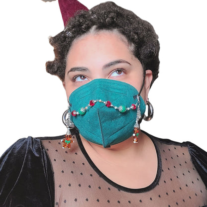 Jiggle Bells Ginger Bread Christmas Mask Chain