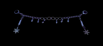 Adjustable Snow Flake Winter Mask Chain