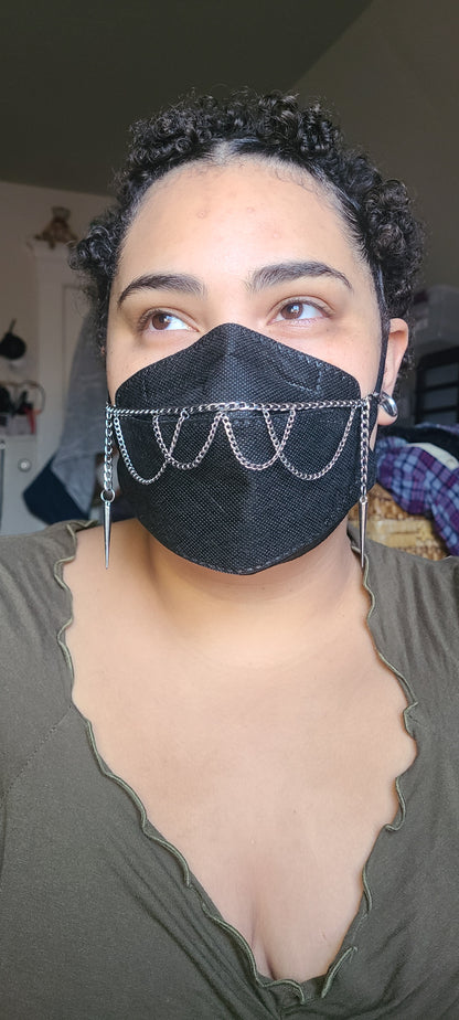 Adjustable 4 Peak Mask Chain