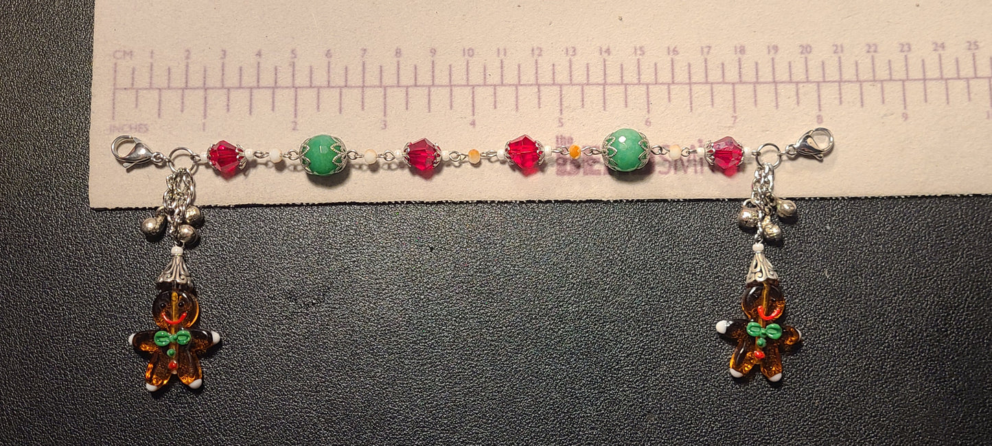 Jiggle Bells Ginger Bread Christmas Mask Chain