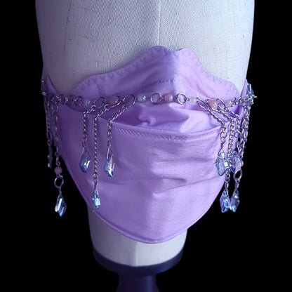 Winter Wisp Crystal Mask Chain