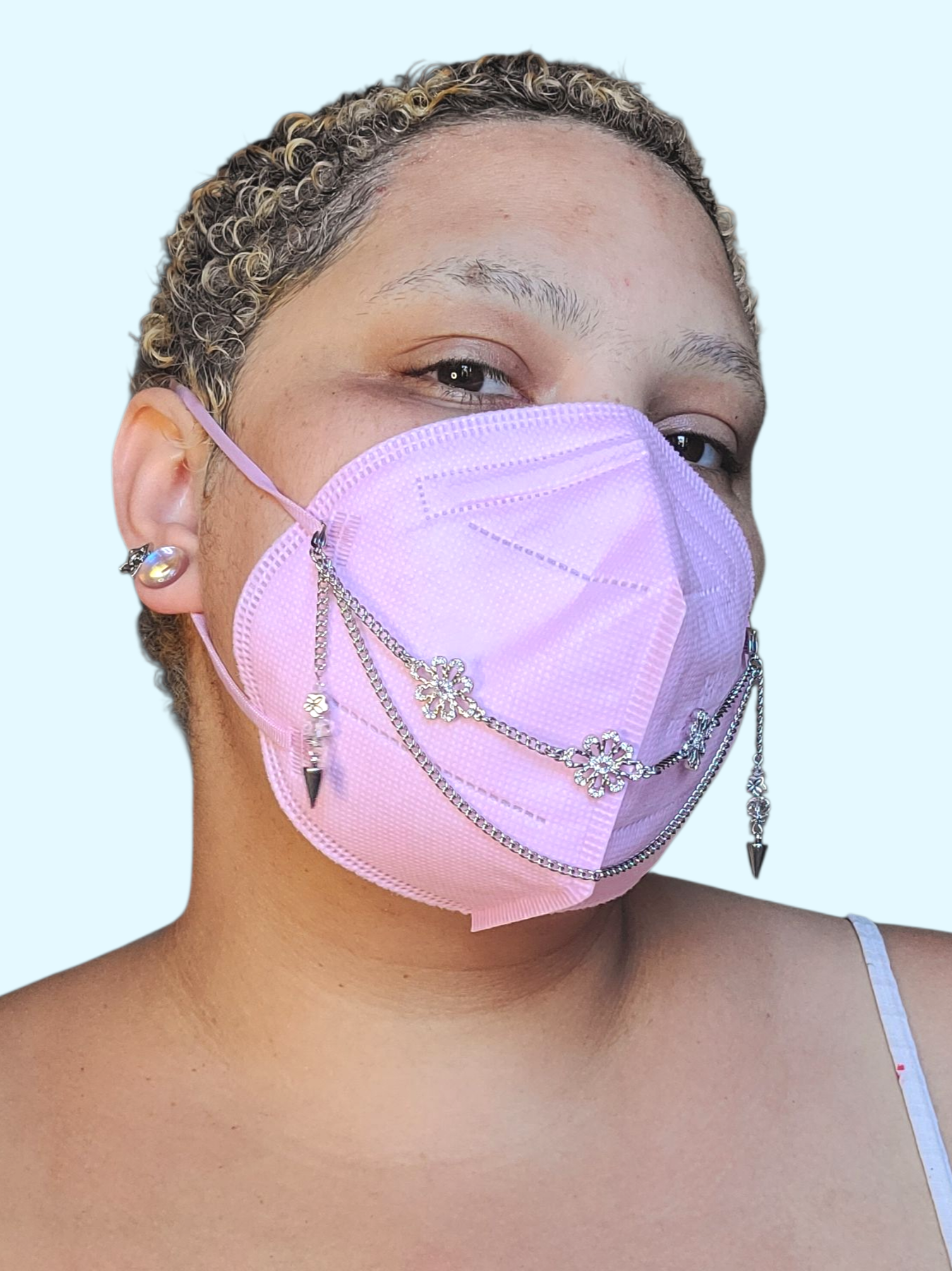 Elegant Glamour Mask Chain