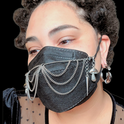 Adjustable Cascading Chains Mask Chain